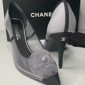 Chanel Mesh Heels